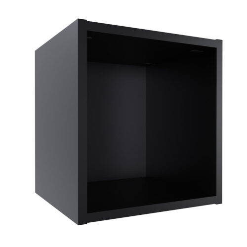 Cube étagère table de nuit avec fond