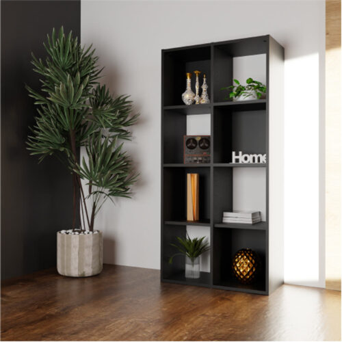 Bibliothèque 8 compartiments avec et sans fond