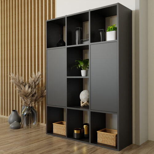 Buffet design sans fond avec portes