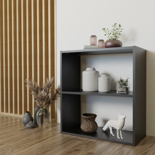 Meuble étagère en largeur