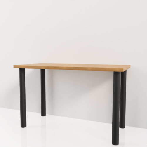 Table haute salle à manger, mélaminé 19mm <br> 150x70x91cm - Tikideco