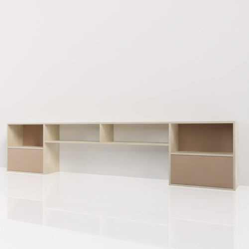 Tête de lit - meuble en bois <br> 287x64x30cm - Tikideco