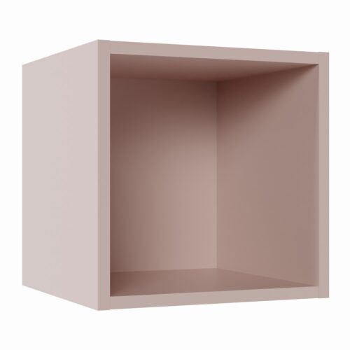 Tikub, étagère murale cube, 25x25x25cm <br> Rose antique