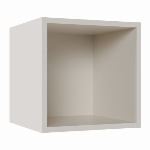 Tikub, étagère murale cube, 25x25x25cm <br> Gris cachemire
