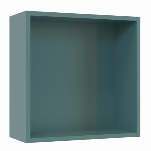 Tikub, étagère murale cube, 35x35x15cm <br> Vert niagara