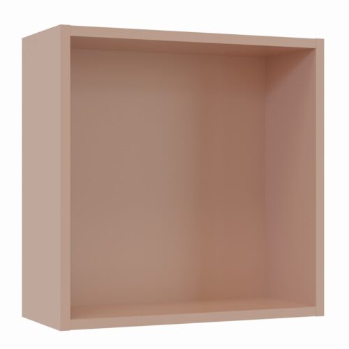 Tikub, étagère murale cube, 35x35x15cm <br> Rose antique