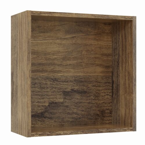 Tikub, étagère murale cube, 35x35x15cm <br> Chene sante fe