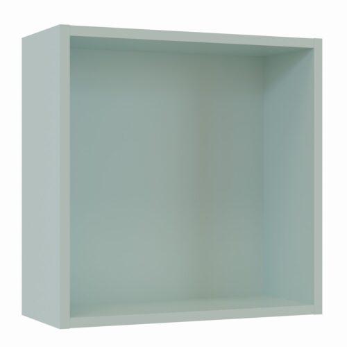 Tikub, étagère murale cube, 35x35x15cm <br> Bleu glacier