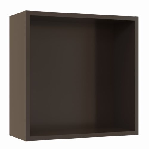Tikub, étagère murale cube, 35x35x15cm <br> Noir