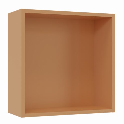 Tikub, étagère murale cube, 35x35x15cm <br> Nude terracota