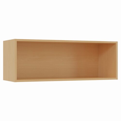 Tikub, étagère murale rectangulaire, 70x25x25cm <br> Hetre du tyrol