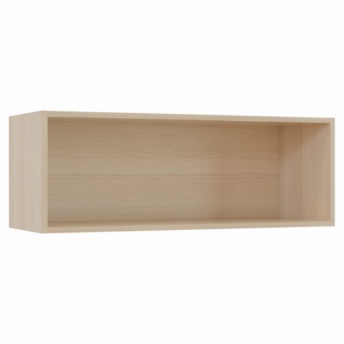 Tikub, étagère murale rectangulaire, 70x25x25cm <br> Frene de lyon
