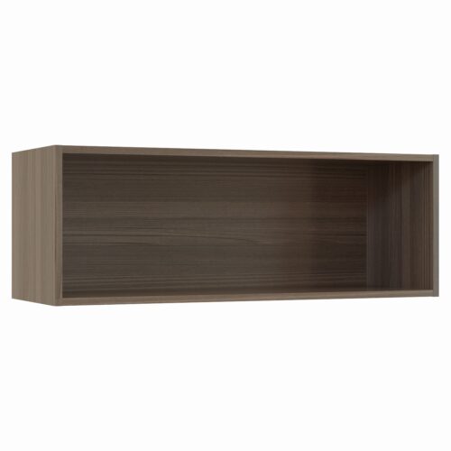 Tikub, étagère murale rectangulaire, 70x25x25cm <br> Fleetwood brun