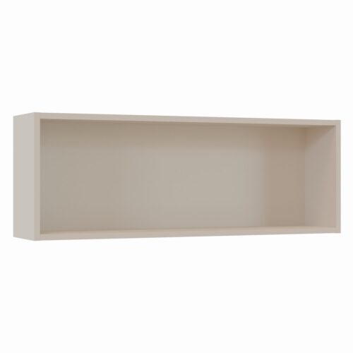 Tikub, étagère murale rectangulaire, 70x25x15cm <br> Gris clair