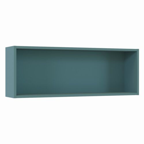 Tikub, étagère murale rectangulaire, 70x25x15cm <br> Vert niagara