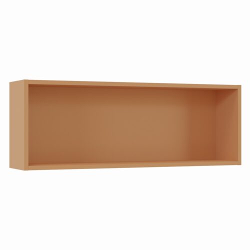 Tikub, étagère murale rectangulaire, 70x25x15cm <br> Nude terracota
