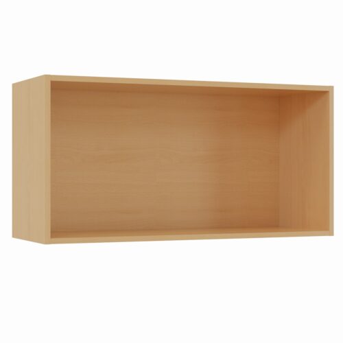 Tikub, étagère murale rectangulaire, 70x35x25cm <br> Hetre du tyrol