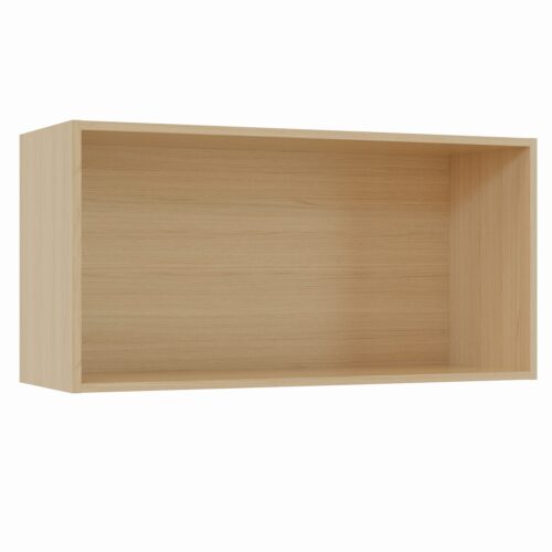 Tikub, étagère murale rectangulaire, 70x35x25cm <br> Chene vincenza