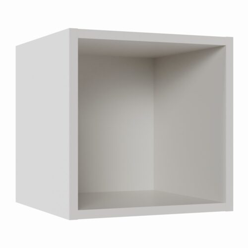 Tikub, étagère murale cube, 25x25x25cm <br> Gris Clair