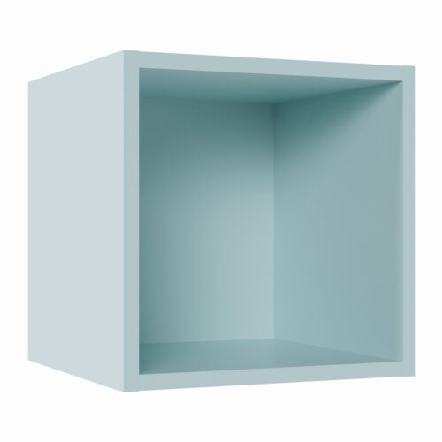 Tikub, étagère murale cube, 25x25x25cm <br> Bleu Glacier