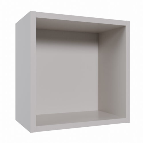 Tikub, étagère murale cube, 25x25x15cm <br> Gris Clair