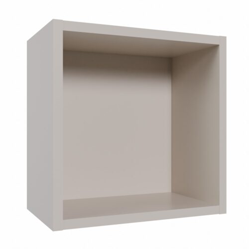 Tikub, étagère murale cube, 25x25x15cm <br> Gris Cachemire