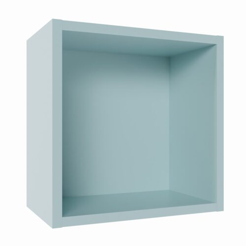 Tikub, étagère murale cube, 25x25x15cm <br> Bleu Glacier
