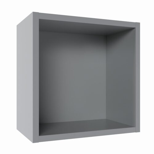 Tikub, étagère murale cube, 25x25x15cm <br> Gris Macadam
