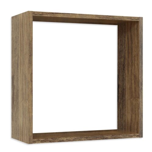 Tikub, étagère murale cube, 35x35x15cm, Sans fond
