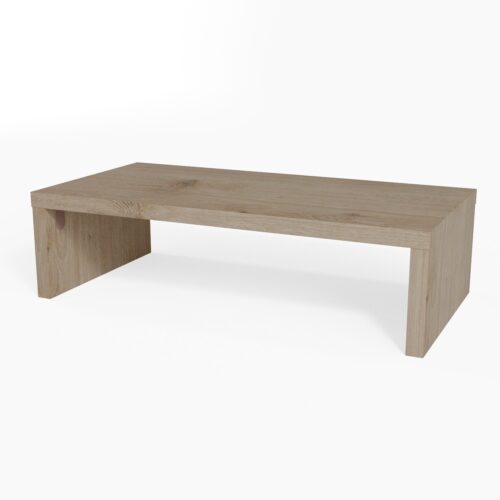 Réhausseur d'Écran en Bois Mélaminé – L50 x l25 x h14 cm – Disponible en 19 Couleurs