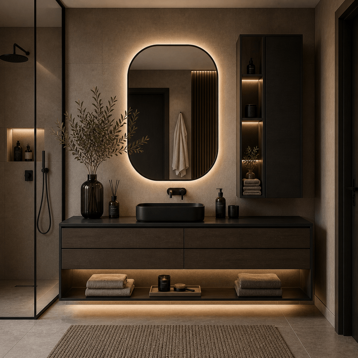 Meubles de salle de bain haut de gamme contemporains