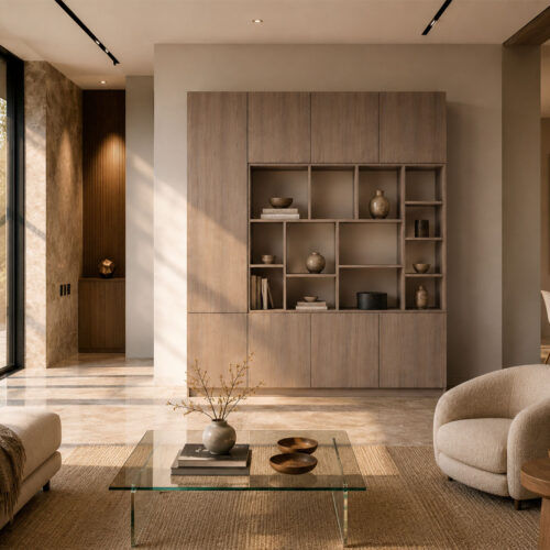 Kauri, une création aux lignes élégantes conçu pour organiser et embellir votre intérieur