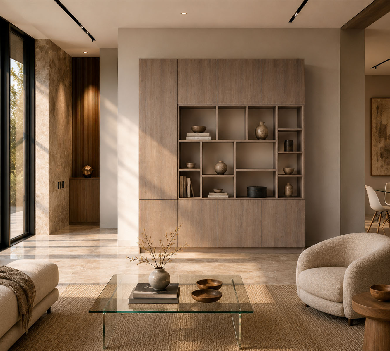 Kauri, une création aux lignes élégantes conçu pour organiser et embellir votre intérieur
