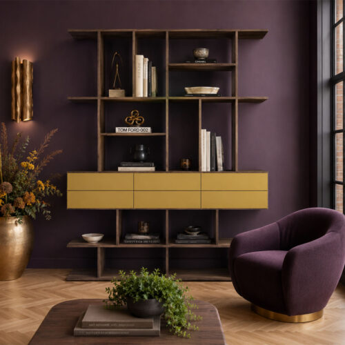 étagère design bois