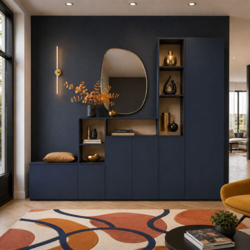 Meuble salon moderne en bois