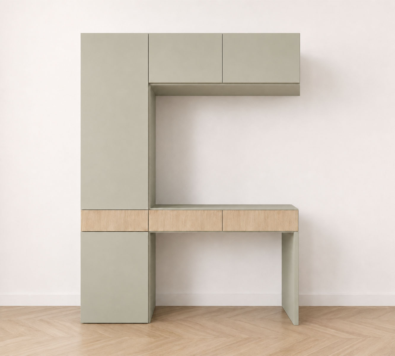 Neris signe un espace de travail épuré, parfaitement intégré, pensé comme une véritable pièce de design – Image 3