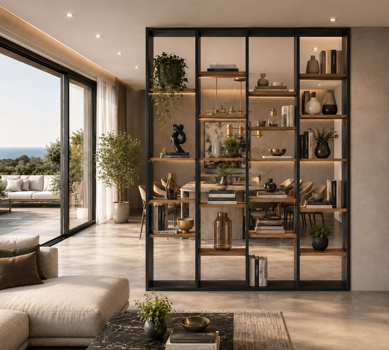 Étagère contemporaine design