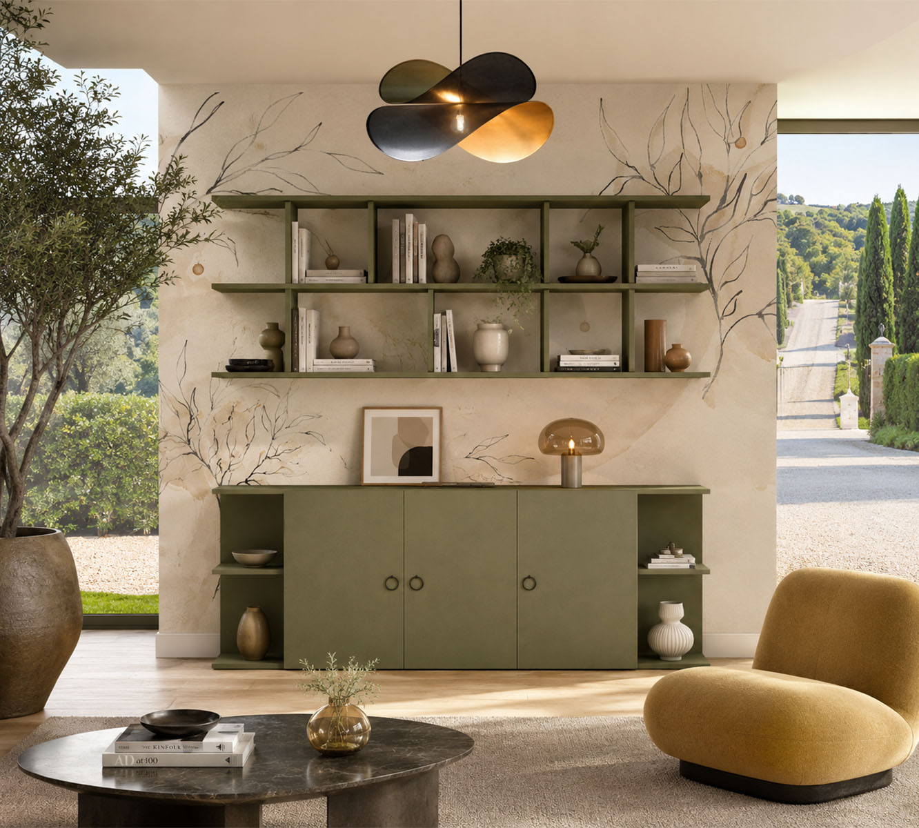 buffet enfilade design