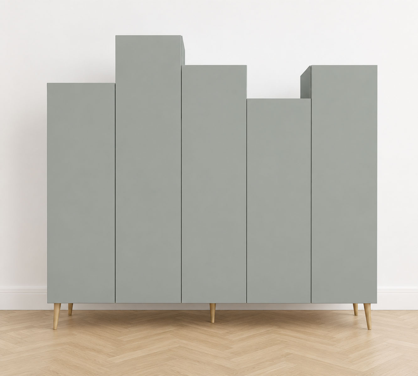 Noella, l’élégance architecturale d’un meuble aux volumes graphiques et au rangement discret – Image 3