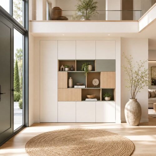 Meuble d’entrée design et contemporain