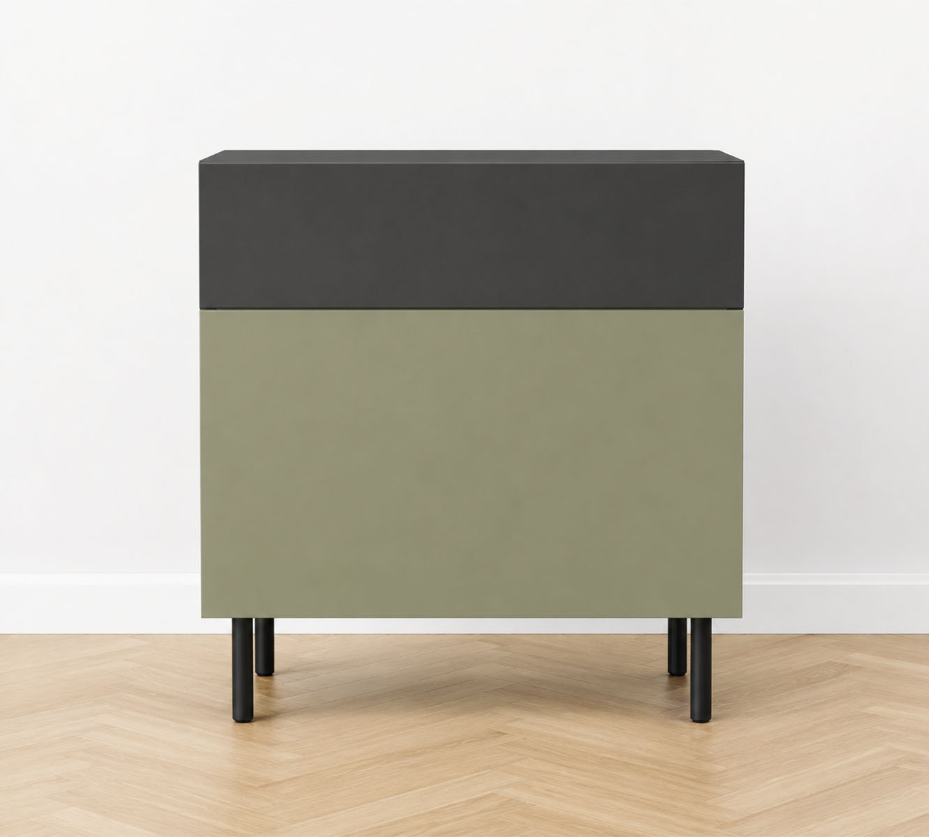 Zoa, une table de nuit minimaliste et élégante, pensée pour apporter une touche graphique à l’espace nuit – Image 3