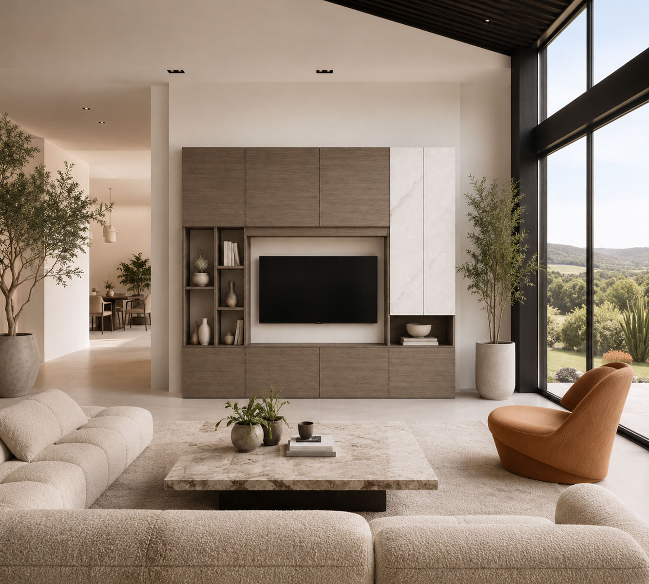 Zelk, un meuble TV design qui apporte élégance, rangement et modernité à votre salon