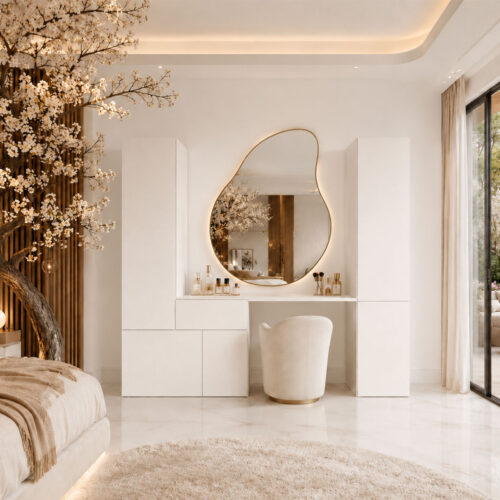 Nyla, le meuble beauté qui sublime la chambre en un espace élégant, intime et raffiné