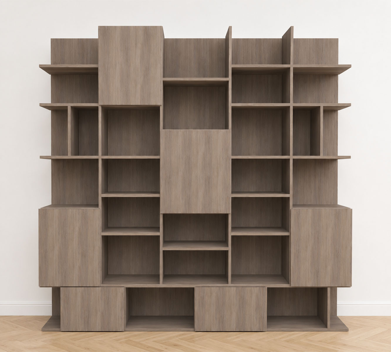 Atria, un meuble d’exception où rangements, équilibre et design composent une véritable œuvre murale – Image 2