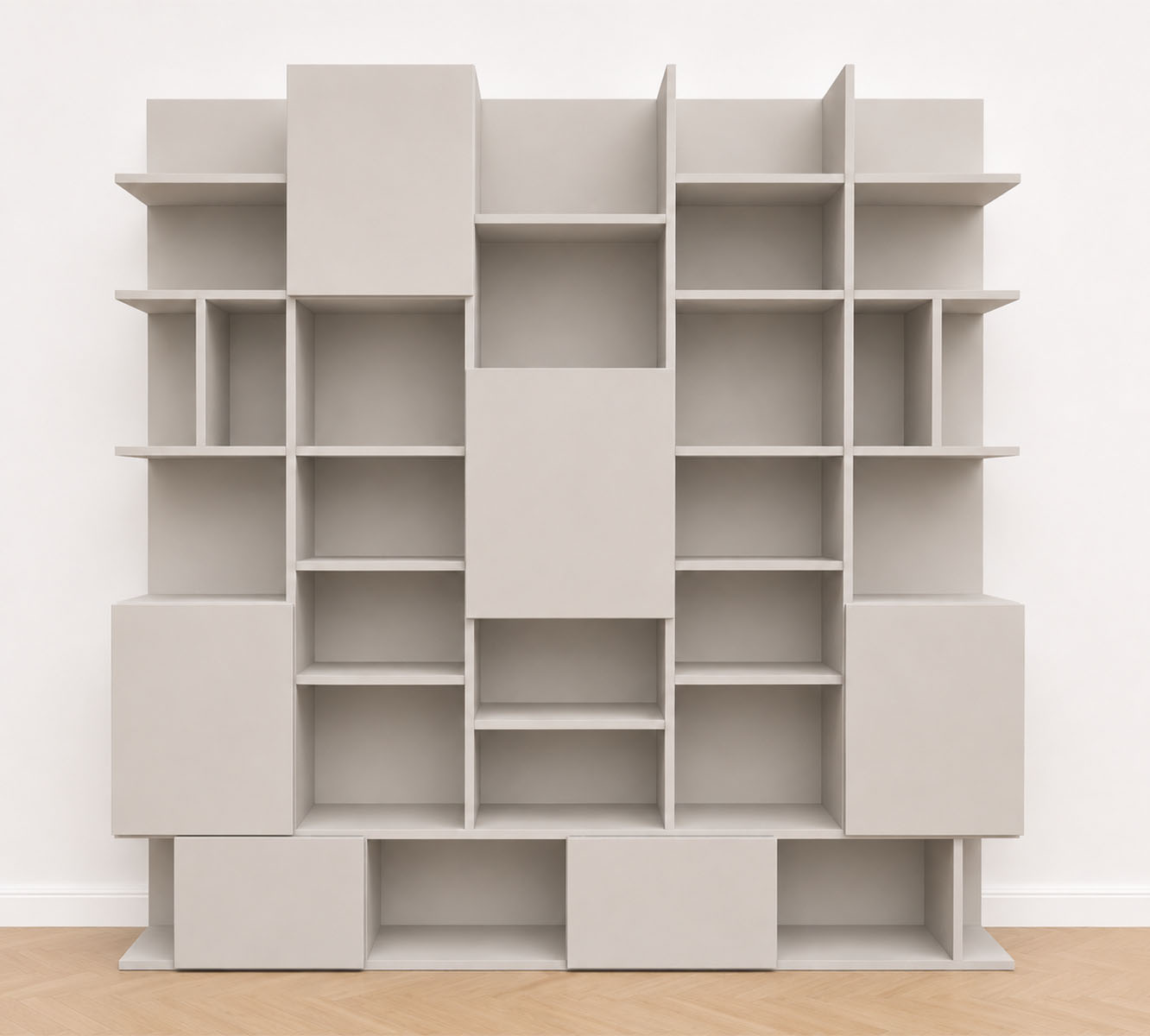 Atria, un meuble d’exception où rangements, équilibre et design composent une véritable œuvre murale – Image 3